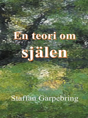 cover image of En teori om själen